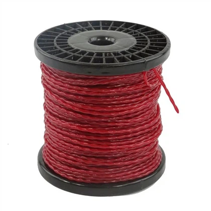 Draai nylon trimmerdraad, geluidsarm voor hardnekkig onkruid