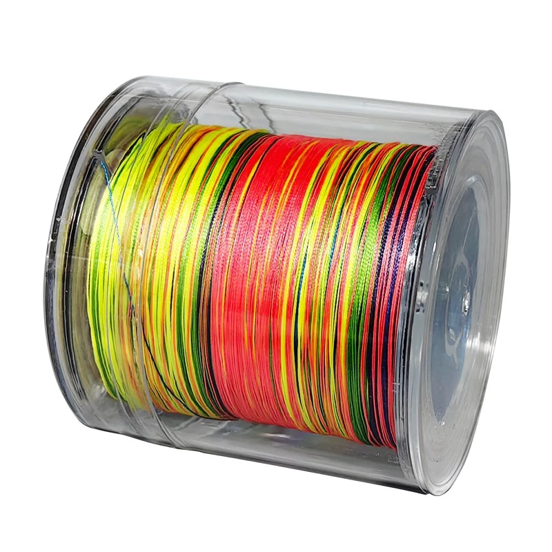 X4 300m Woven Double Wire Fishing Line 100% PE 4-strand Strong Tensile Fishing Line suppliers