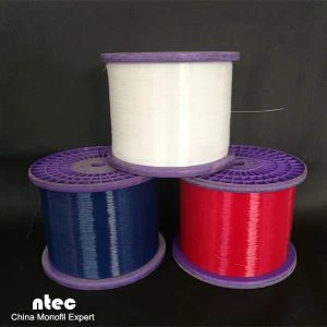 Rode kleur monofilamenten voor rits spiraal