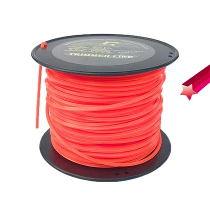 Pakket nylon trimmerdraad in stervorm